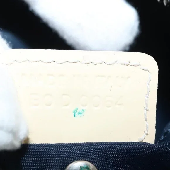 Authentic Christian Dior Trotter Canvas Shoulder Bag Navy - Picture 4 of 16